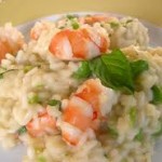risotto with lobster