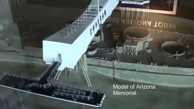 Arizona Memorial model