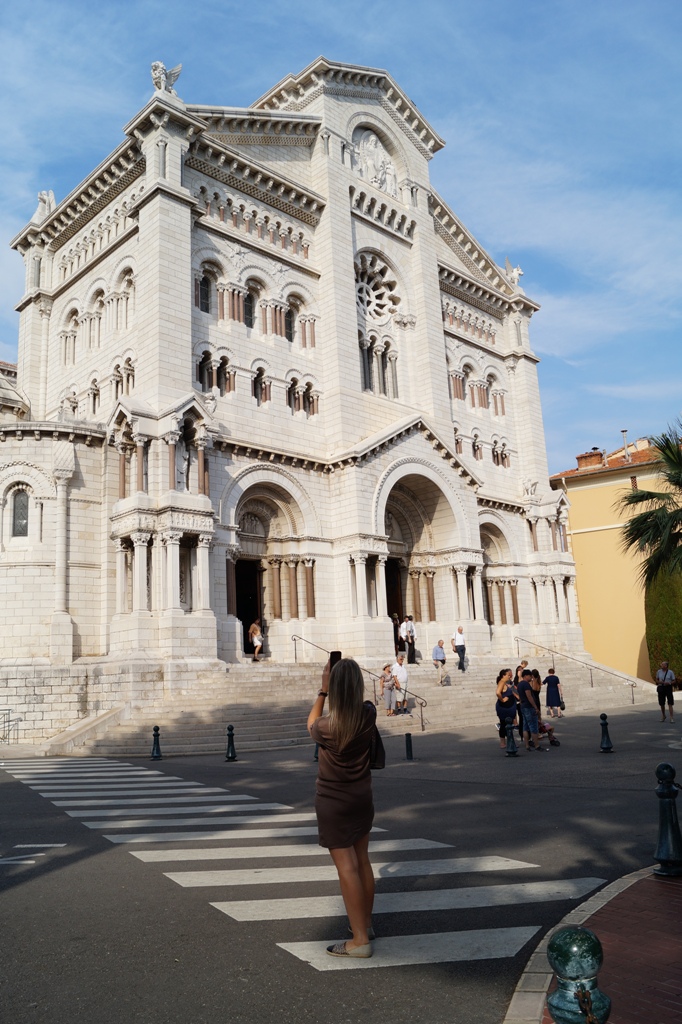 Monaco Cathedral, where Grace Kelly is buried
