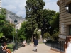 Descending walkway beside the Monte Carlo Casino