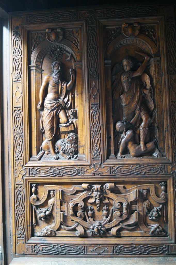 Door of St Pierre Cathedral, Avignon