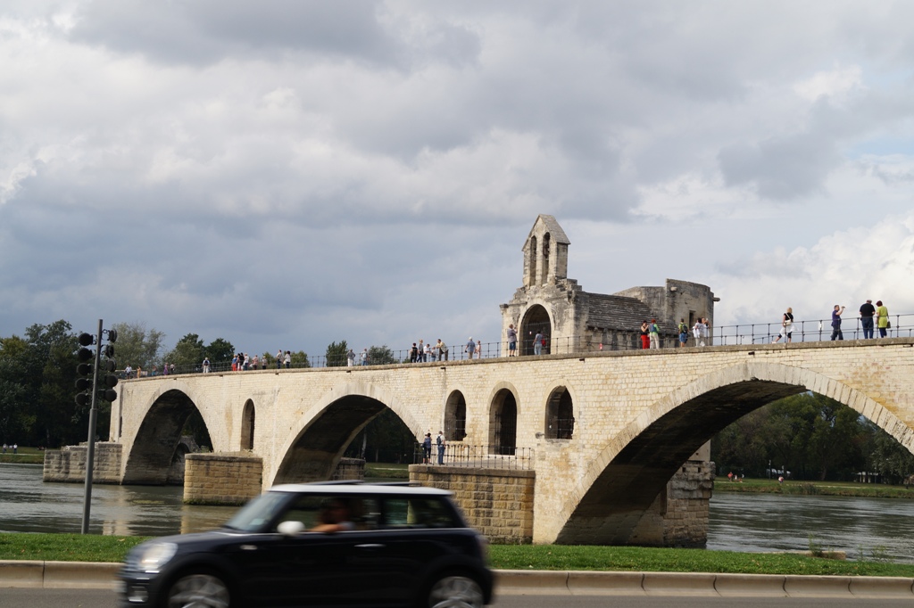 Famous Pont d\'Avignon (bridge)